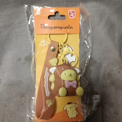POM POM PURIN KEYCHAIN PENDANT – YUME TOYS, SANRIO HELLO KITTY & FRIENDS (SEALED)