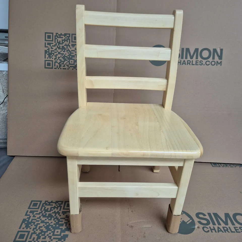 BOXED GUIDE CRAFT 2 LADDERBACK CHAIRS - AGES 3/4 YEARS