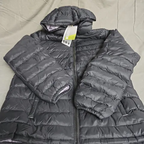 MOUNTAIN WAREHOUSE SEASON 2 KIDS PADDED JACKET IN BLACK SIZE 13YRS