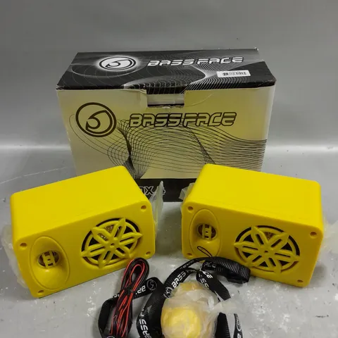 BOXED BASS FACE SPLBOX.4 SMALL BOX SPEAKER SYSTEM
