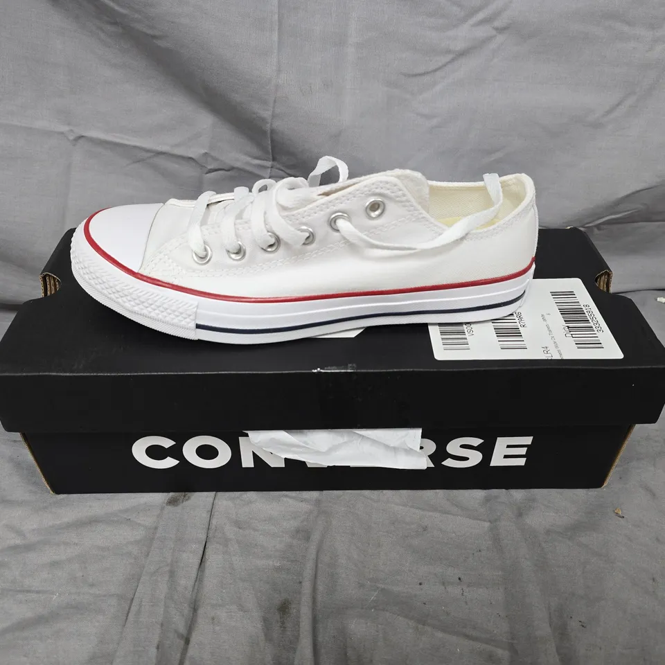 Converse White Low-Top Trainers