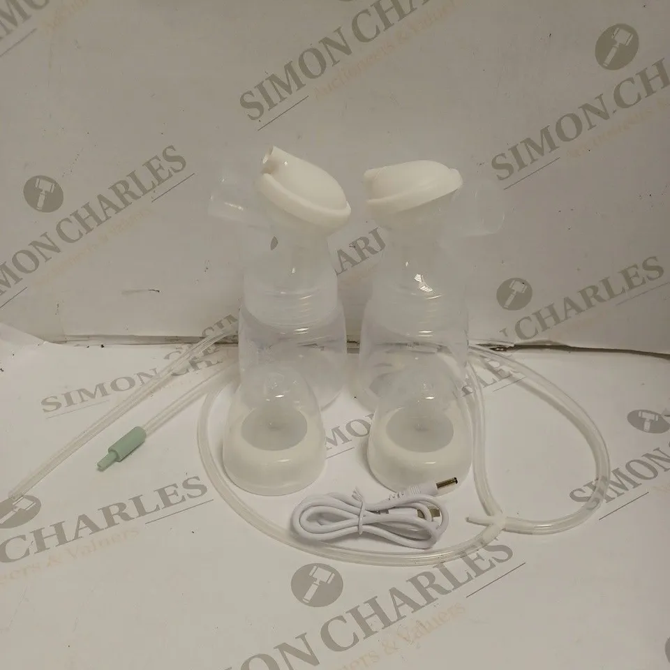 BOXED DOUBLE PORTABLE ELECTRIC BREAST PUMP.