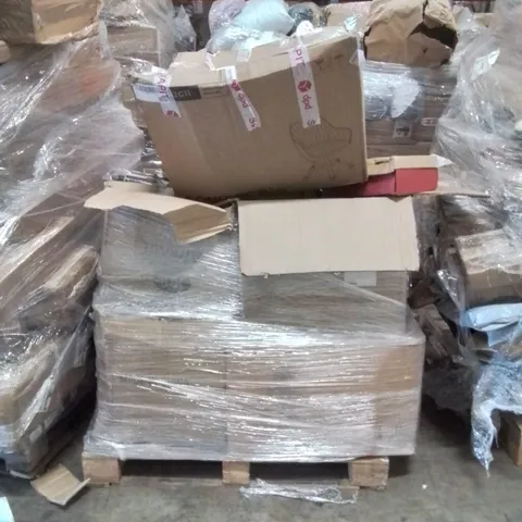 PALLET OF ELECTRICAL ITEMS AND HOUSEHOLD GOODS TO INCLUDE;OFFICE CHAIR,MASSAGE GUN,FLOATING SHELVES