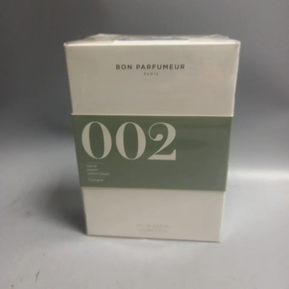 BOXED AND SEALED BON PARFUMER 002 EAU DE PARFUM 100ML