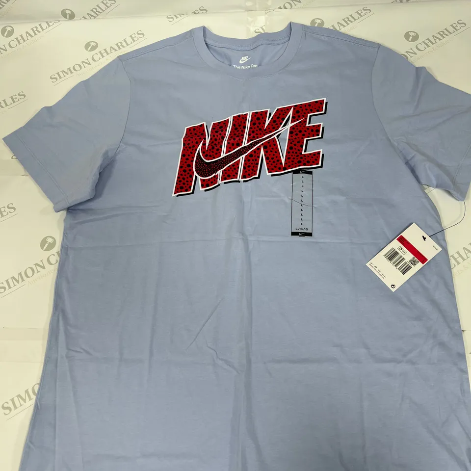 NIKE “THE NIKE TEE” IN PURPLE SIZE LARGE