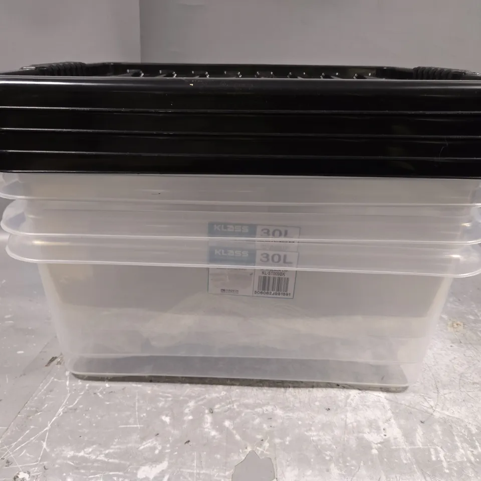 4 KLASS UNDERBED STORAGE BOX 30L 