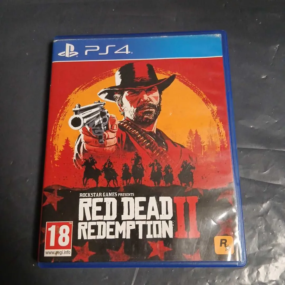 RED DEAD REDEMPTION II – PS4 GAME CASE (PEGI 18)