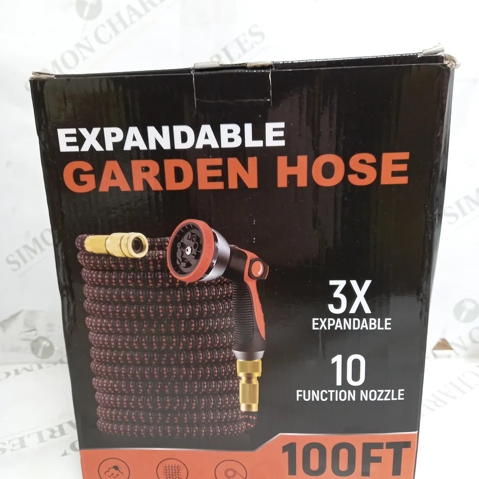 EXPANDABLE GARDEN HOSE 100 FT