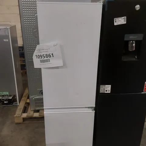 SIA RFI104/1 70/30 SPLIT BUILT-IN INTEGRATED 260L FRIDGE FREEZER WHITE - UNPROCESSED RAW RETURN