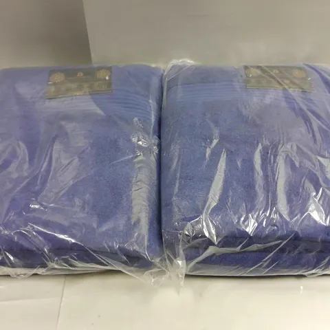 BAMBOO COLLECTION BATH TOWEL SET IN NAVY 