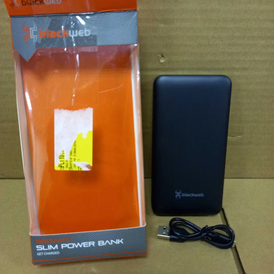 BLACKWEB SLIM POWER BANK