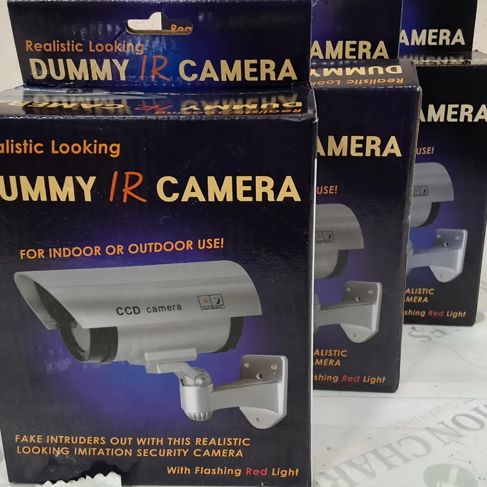 LOT OF 3 DUMMY IR CAMERAS