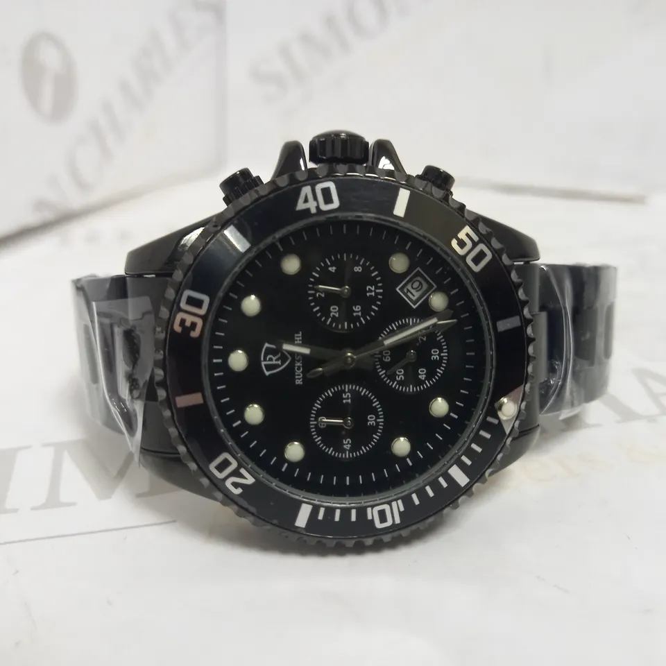 RUCKSTUHL CHRONOGRAPH STYLE BRACELET STRAP WATCH RRP £560