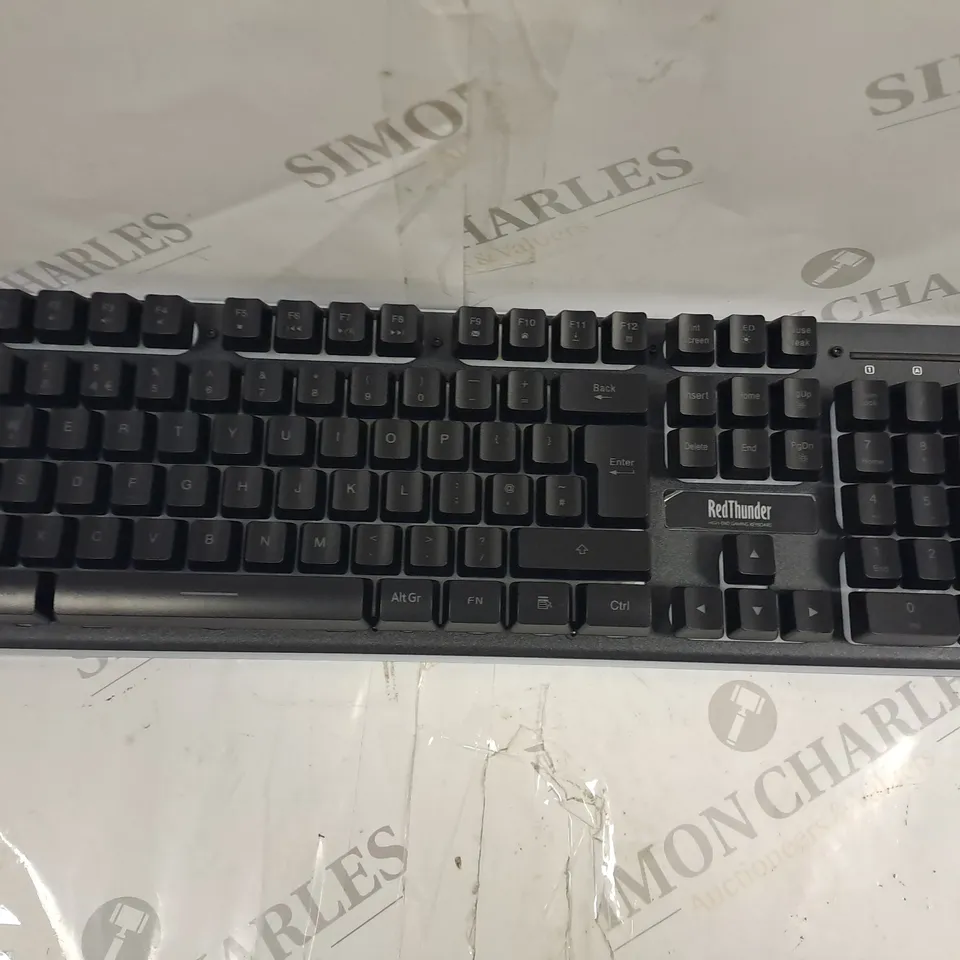 BOXED RED THUNDER HIGH END GAMING KEYBOARD