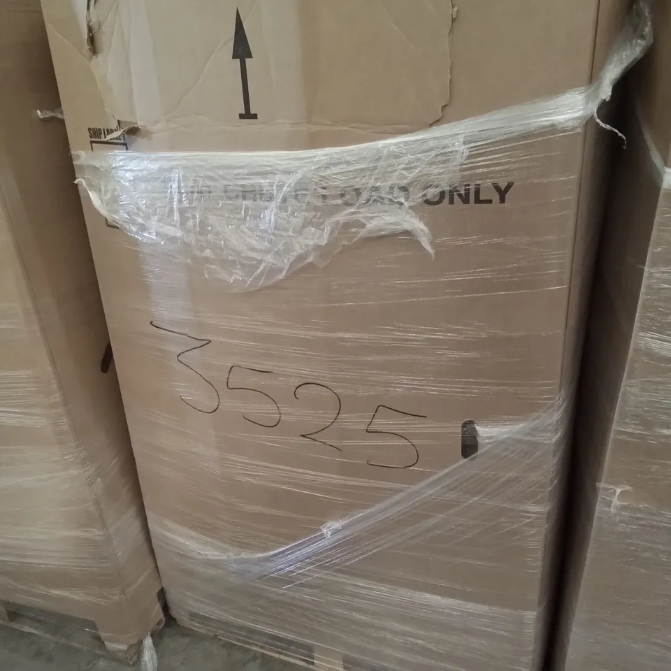 PALLET OF ASSORTED ITEMS INCLUDING AMAGABELI FIREPLACE TOOL SET, FOLDING SHOPPING TROLLEY, VAL CUCINE WET & DRY VACUUM CLEANER, INNOTIC CLOTHES DRYER, HOMIDEC TELESCOPIC LADDER 
