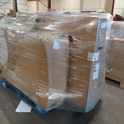 PALLET OF APPROXIMATELY 5 UNPROCESSED RAW RETURN TELEVISIONS TO INCLUDE;