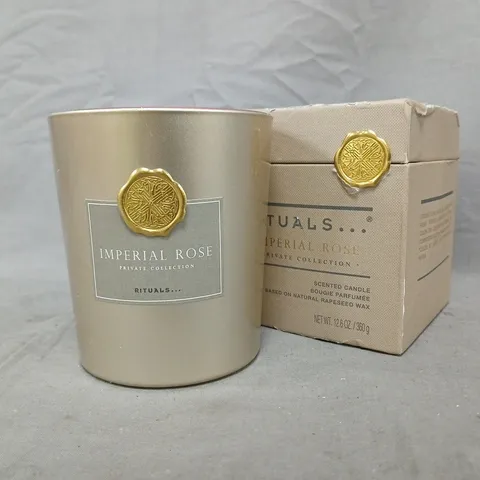 RITUALS IMPERIAL ROSE SCENTED CANDLE