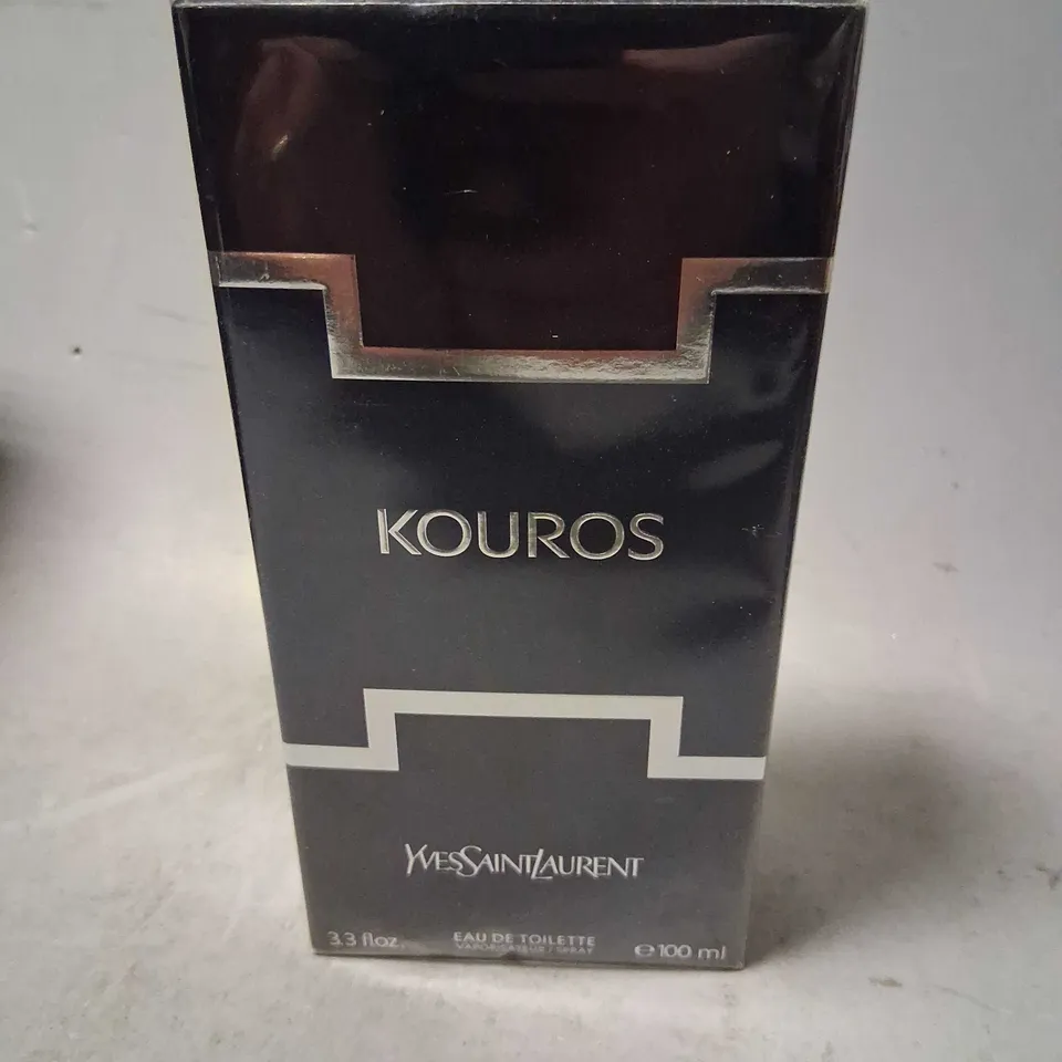 BOXED AND SEALED YVES SAINT LAURENT KOUROS EAU DE TOILETTE 100ML