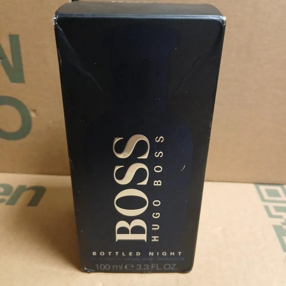 BOXED HUGO BOSS BOTTLED NIGHT EAU DE TOILETTE 100ML
