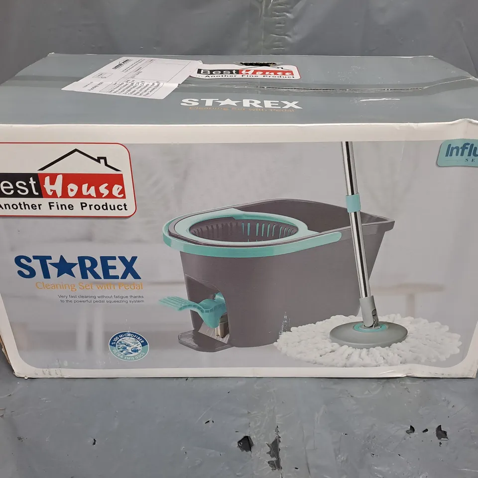 BOXED BEST HOUSE STAREX MOP & BUCKET 