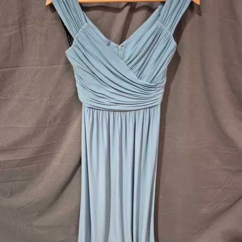 SORELLA VITA LIGHT BLUE MAXI DRESS – WEDDING/FORMAL, UK 14