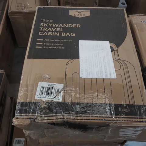 BOXED LUGG TRAVEL CABIN BAG