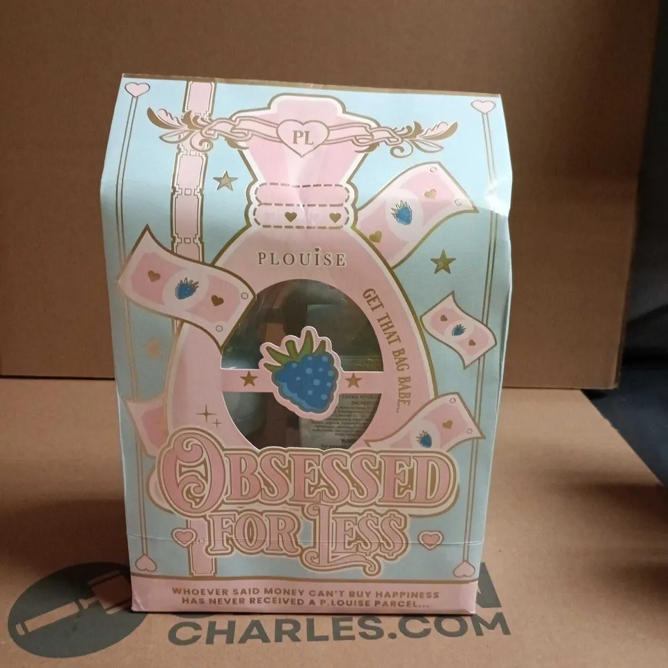 P. LOUISE OBSESSED FOR LESS BATH AND BODY SET – PASTEL BLUE 