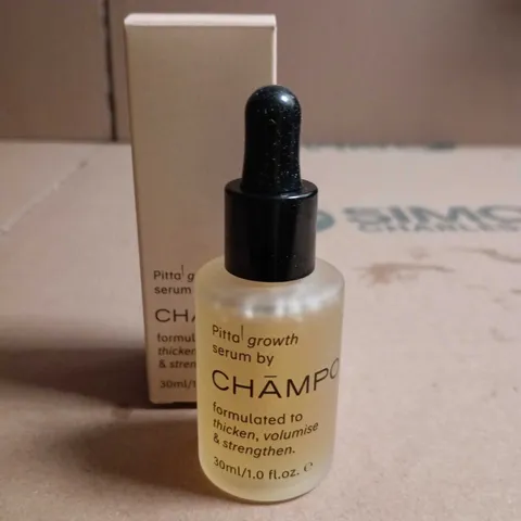 PITTA GROWTH SERUM BY CHAMPO – 30ML DROPPER BOTTLE