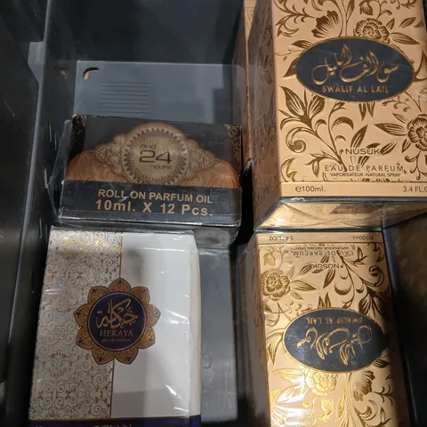 CAGE OF ASSORTED PRODUCTS TO INCLUDE; HOMEDICS MASSAGE GUNS, PILLOWS, HEKAYA EAU DE PARFUM AND APTAMIL FORTIFIED TODDLER MILKS 1+YEAR - COLLECTION ONLY