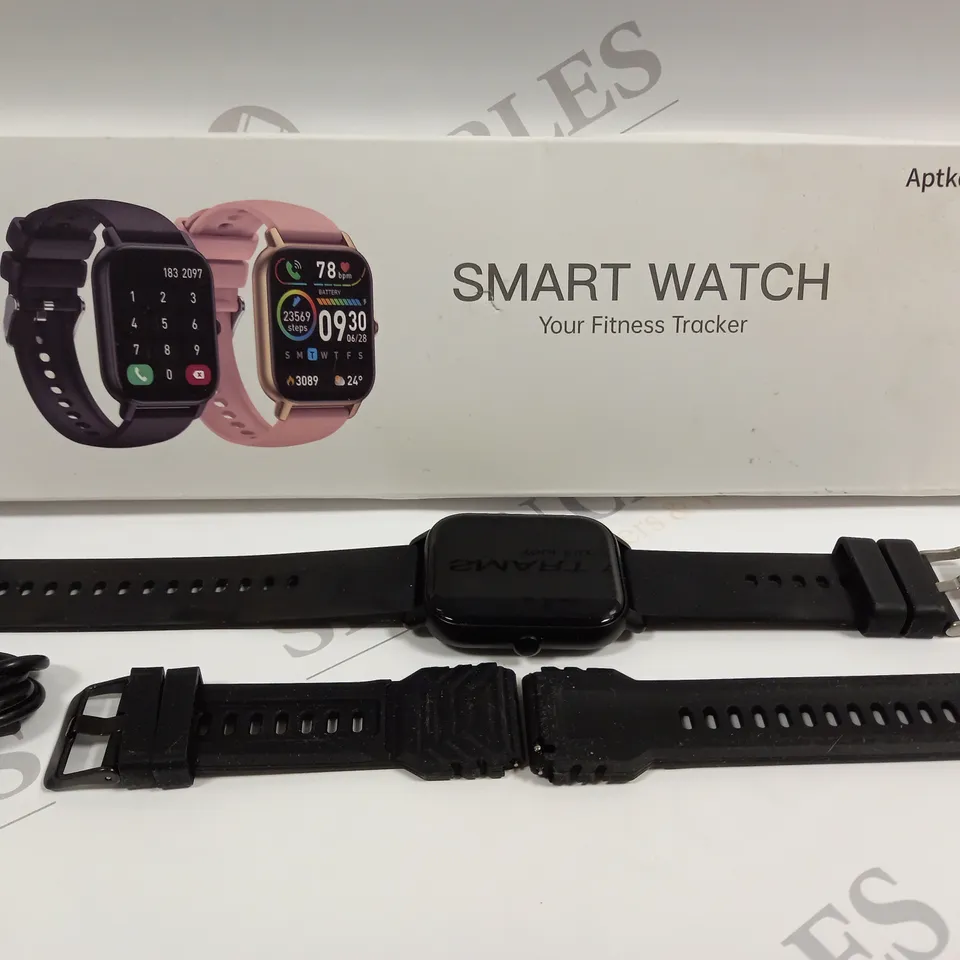 BOXED APTKDOE FITNESS TRACKER SMART WATCH 