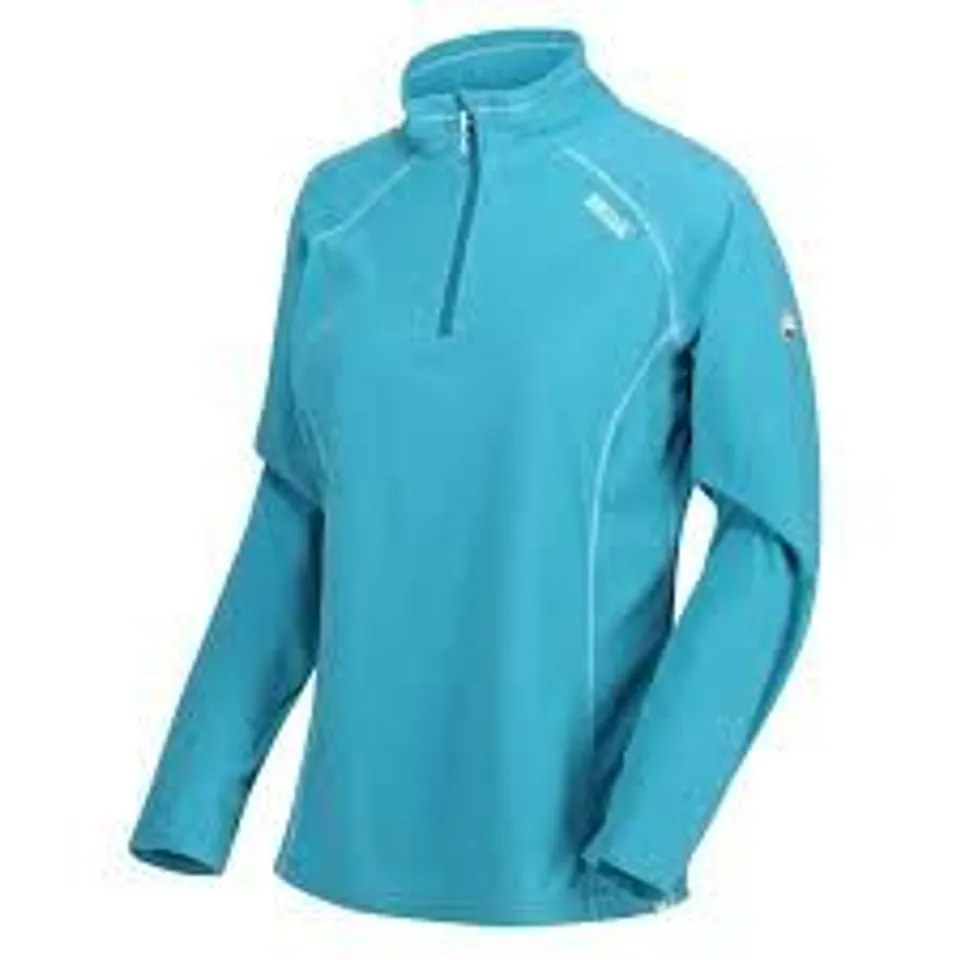 BRAND NEW REGATTA WOMENS MONTES LIGHTWEIGHT HALF ZIP FLEECE IN NORDIC BLUE - UK 20