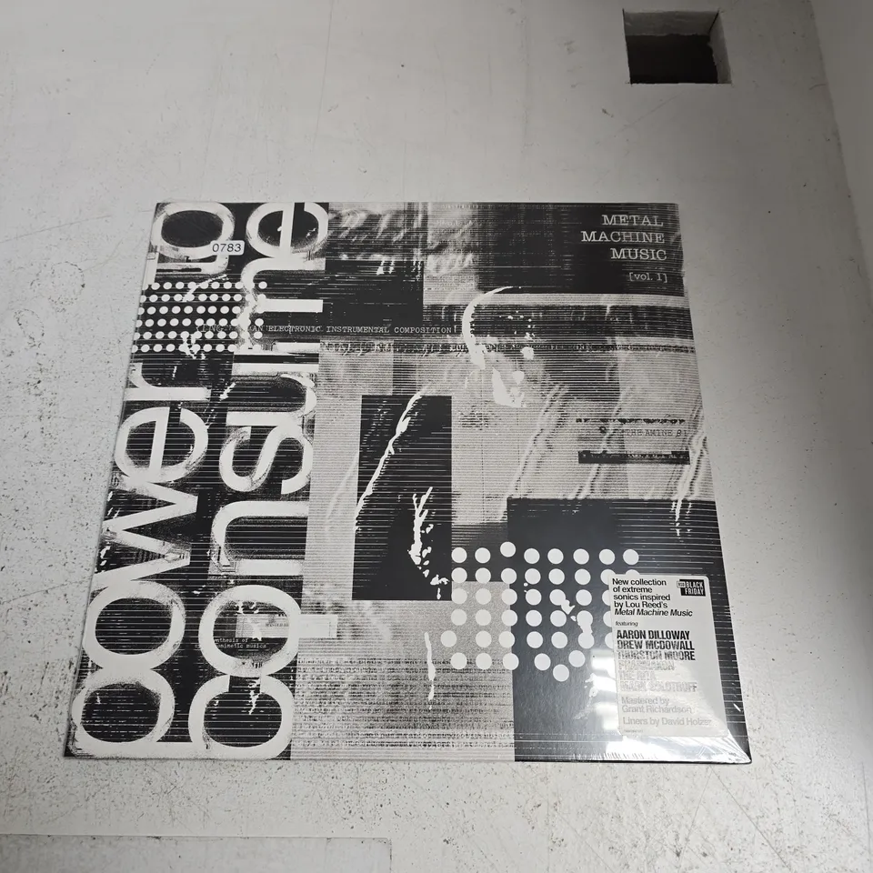 POWER TO CONSUME – METAL MACHINE MUSIC (VOLUME 1) VINYL LP