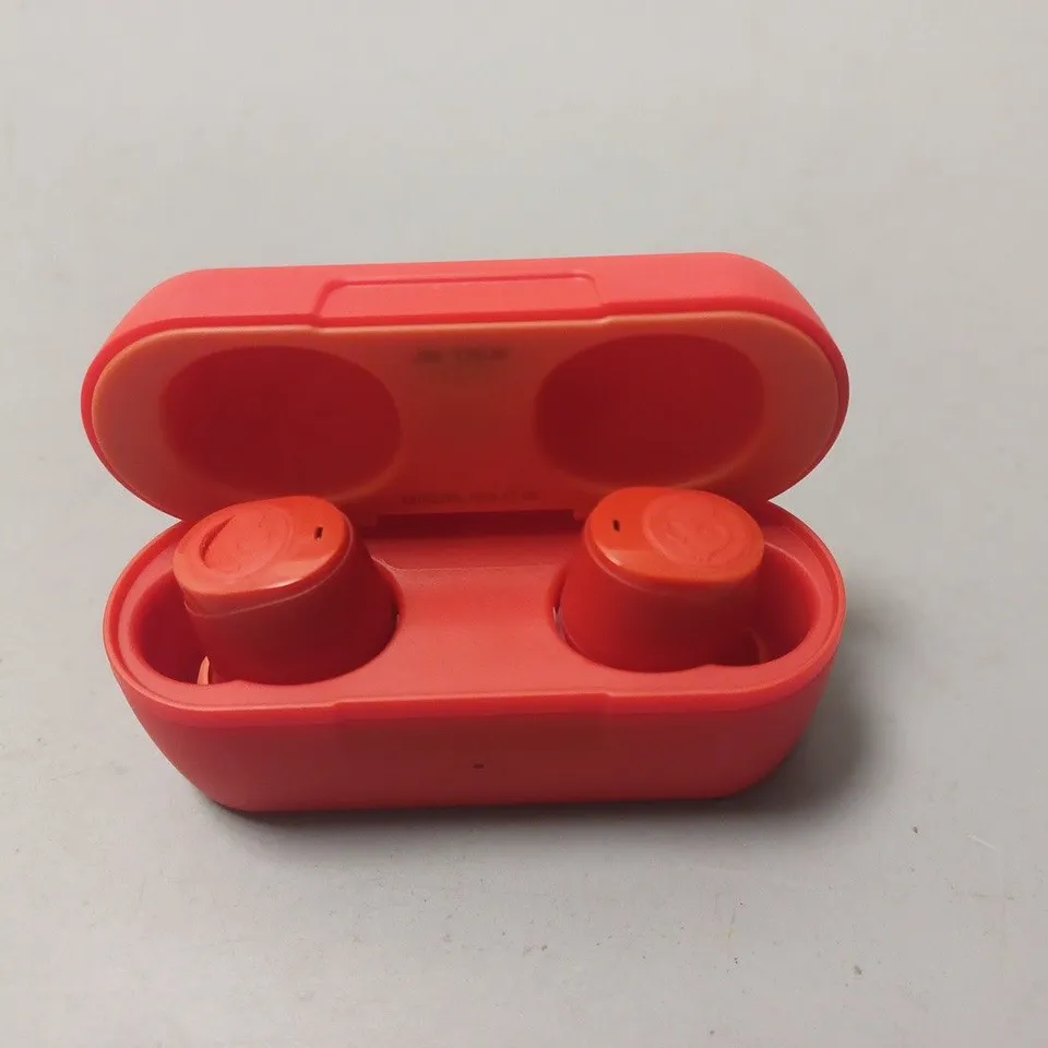 SKULLCANDY TRUE WIRELESS EARBUDS - RED