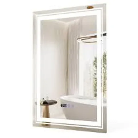 BOXED COSTWAY LED ANTI FOG VANITY MIRROR