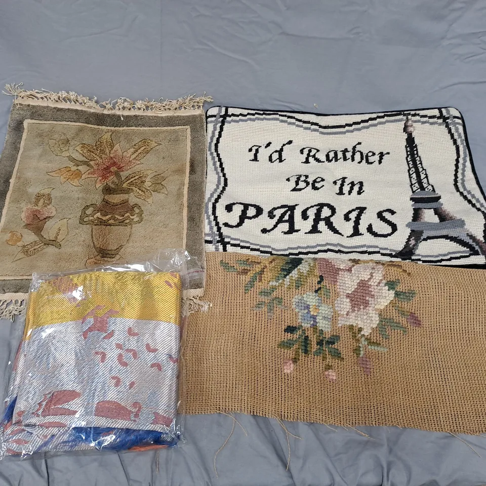 BOX OF APPROXIMATELY 20 ASSORTED HOME FABRIC ITEMS
