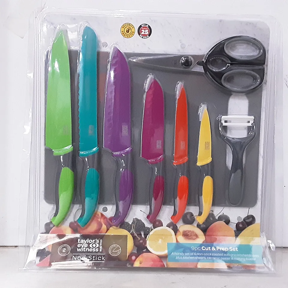 BRAND NEW BOXED TAYLOR EYE WITNESS 9PC CUT AND PREP SET X 2