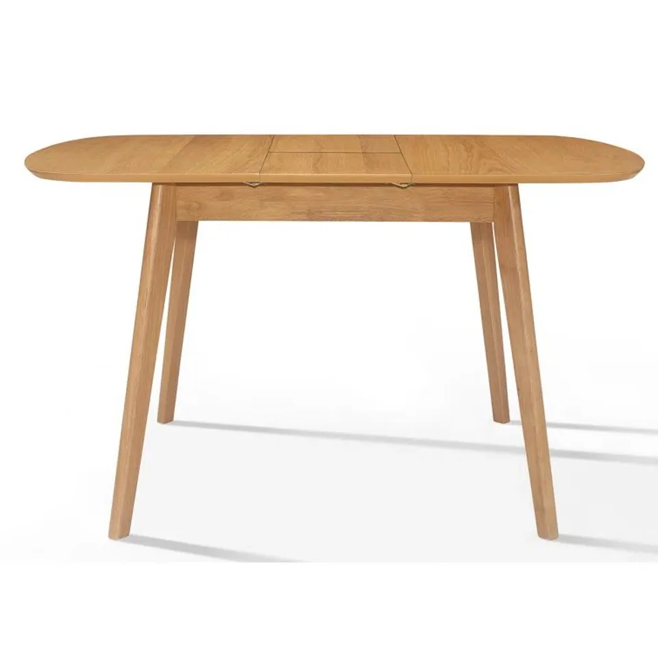 BOXED AHWAHNEE OVAL 136cm L X 80cm W DINING TABLE - OAK (1 BOX)