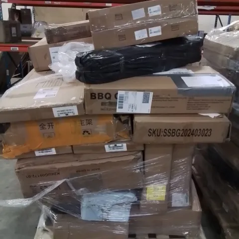 PALLET CONTAINING VARIOUS ASSORTED BOXED HOUSEHOLD/ELECTRONIC/MECHANICAL ITEMS