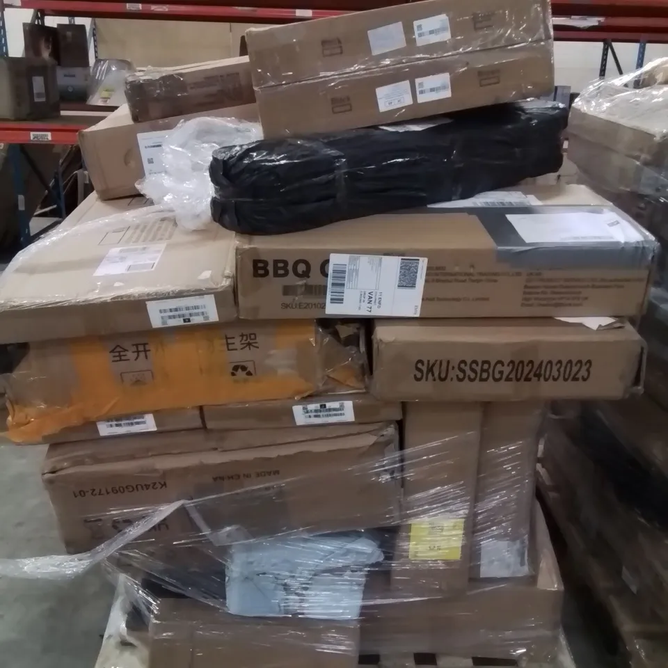 PALLET CONTAINING VARIOUS ASSORTED BOXED HOUSEHOLD/ELECTRONIC/MECHANICAL ITEMS 