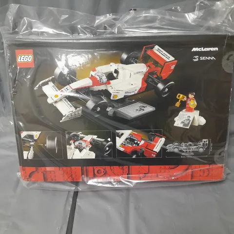 BOXED LEGO MCLAREN MP4 & AYRTON SENNA 