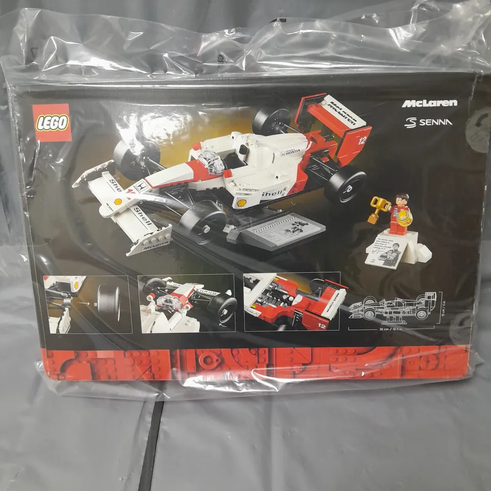 BOXED LEGO MCLAREN MP4 & AYRTON SENNA  RRP £69.99