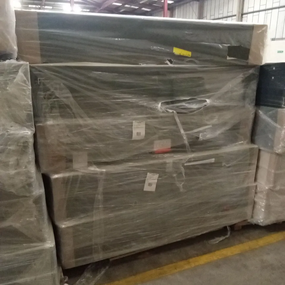 PALLET OF ASSORTED DESIGNER DIVAN BASES // SIZES AND CONDITIONS VARY