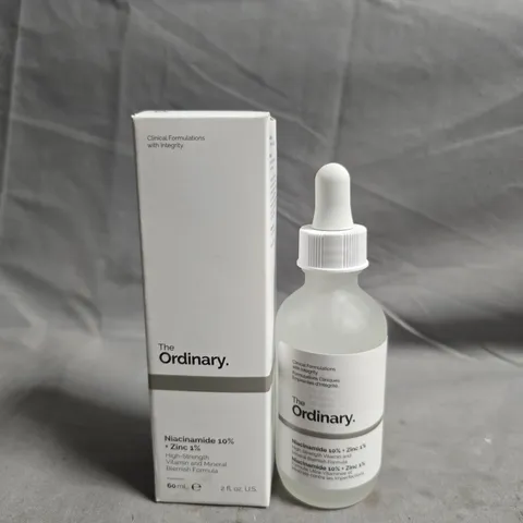 THE ORDINARY NIACINAMIDE 10% + ZINC 1% SERUM – 60ML