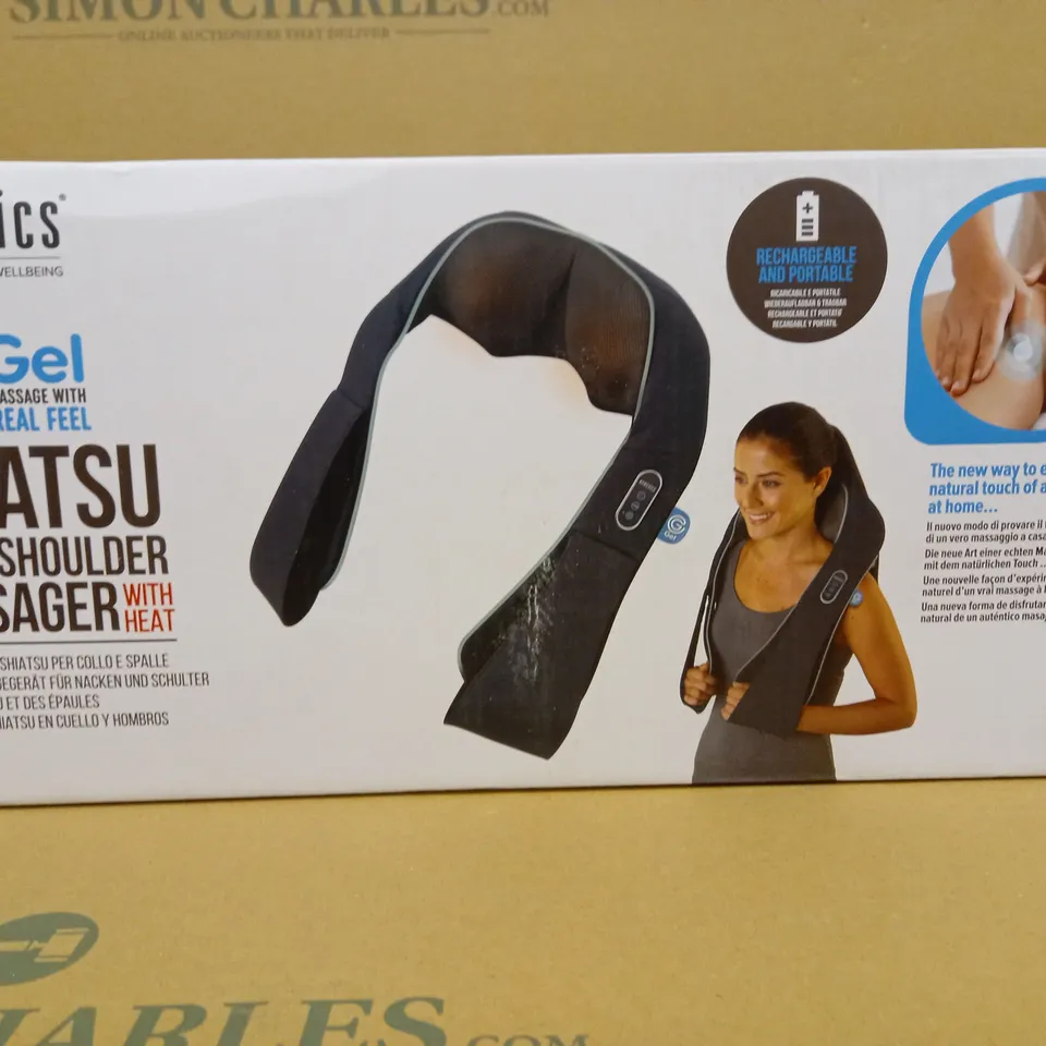 BOXED HOMEDICS SHIATSU NECK AND SHOULDER MASSAGER 