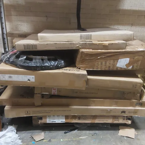 PALLET CONTAINING A LARGE QUANTITY OF ASSORTED FURNITURE PARTS ECT