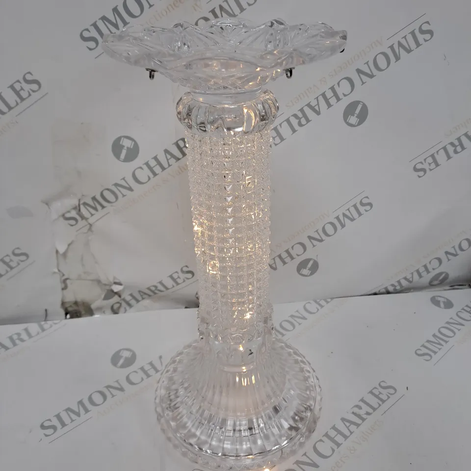 BOXED JULIAN MACDONALD PRE LIT GLASS LIGHT