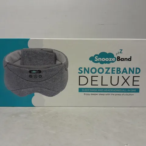 SEALED SNOOZEBAND DELUXE SLEEP MASK 