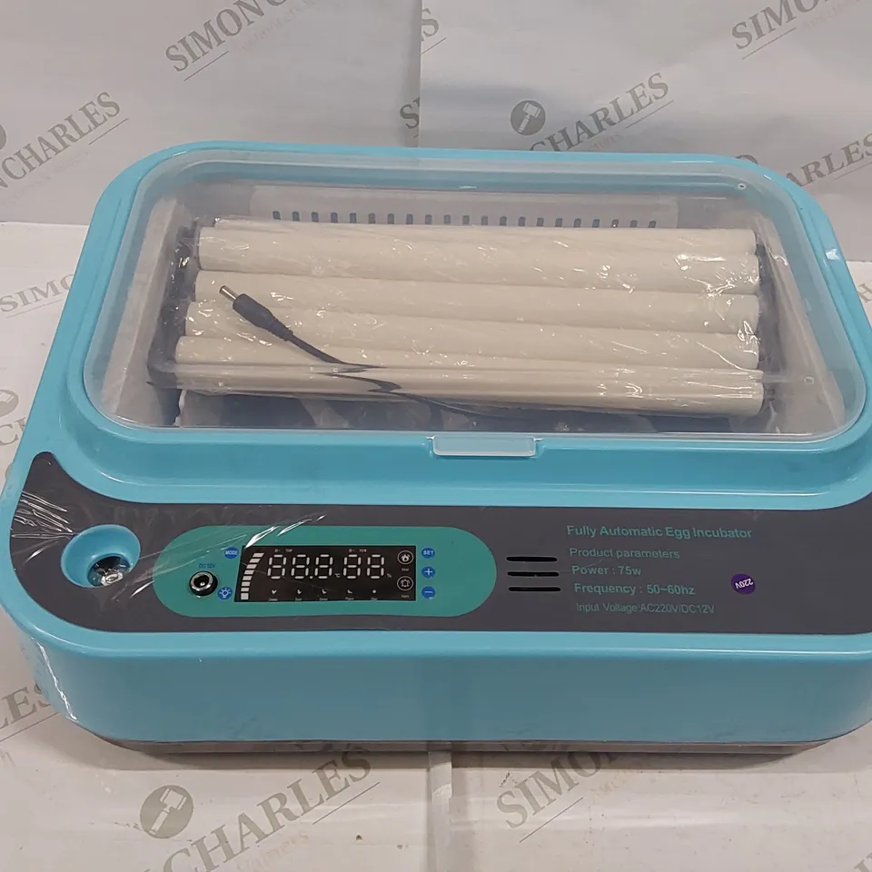 BOXED 24 EGG FULLY AUTOMATIC 75W EGG INCUBATOR (1 BOX)