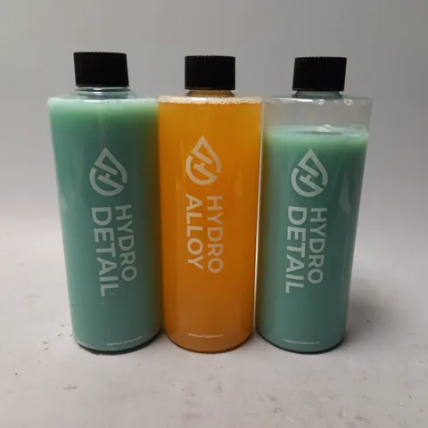 LOT OF 3 HYDRO DETAIL X2 ,ALLOY