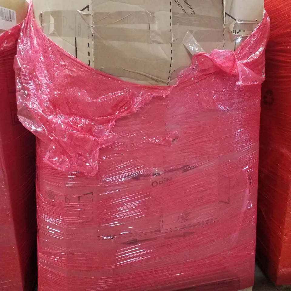 PALLET CONTAINING ASSORTED PRODUCTS INCLUDING INCLUDING ALUMINIUM LADDER, ARTIFICIAL PLANTS, CEILING FAN & FLOATING SHELVES